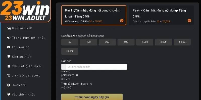 Phương thức nạp tiền kubet 11 net bằng ví điện tử hiệu quả