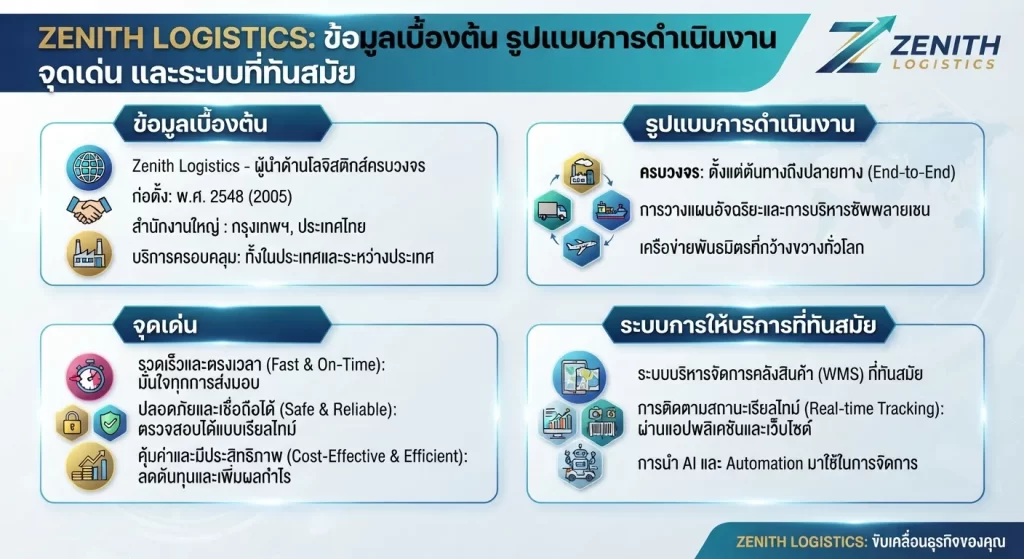 จุดเด่นและระบบการให้บริการที่ทันสมัย